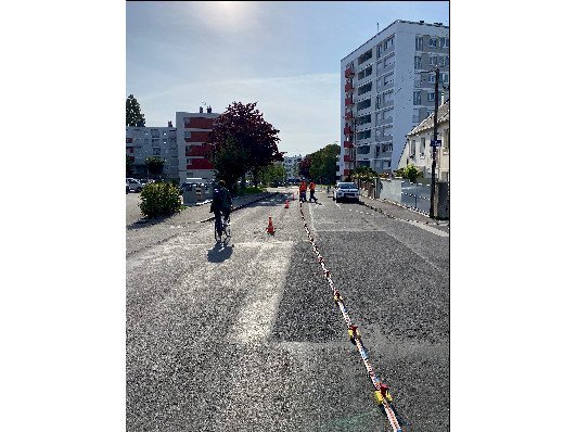 Trainé électrique et sismique le long du tracé de la future ligne de Tramway et BHNS de Brest